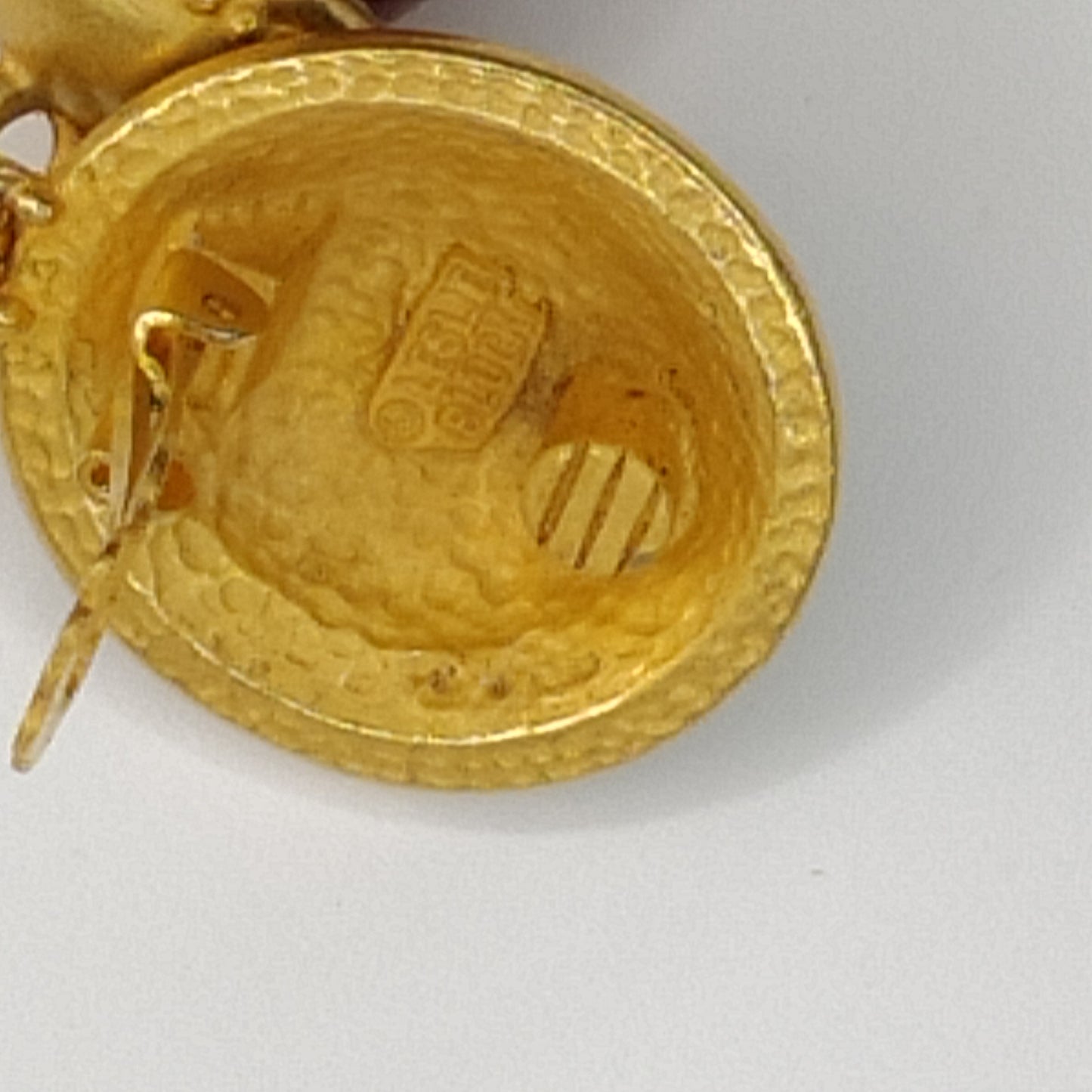 Lesley Block 1980s Clip Earrings