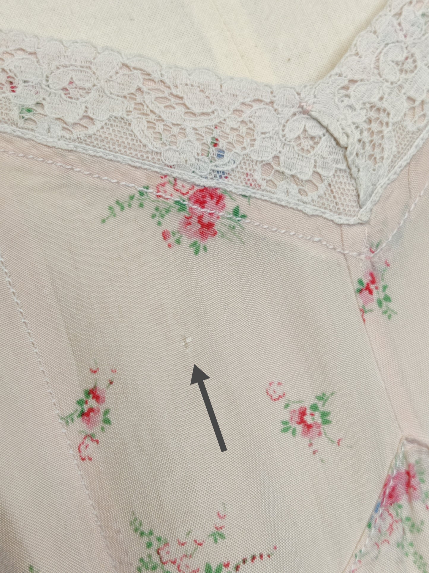 Vintage Floral Slip Dress