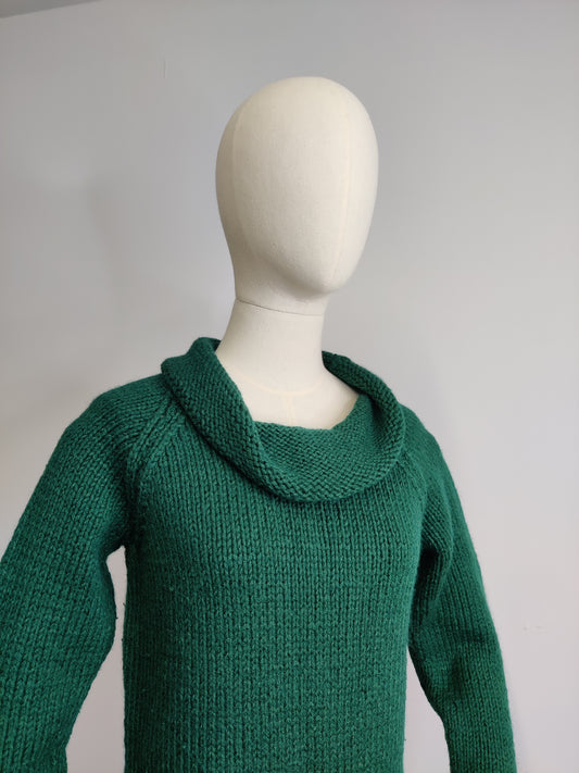 Vintage Chunky Hand-knitted Jumper