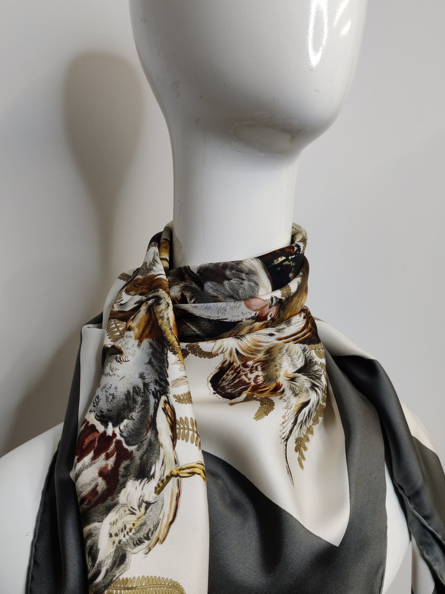 Hermes Silk Scarf