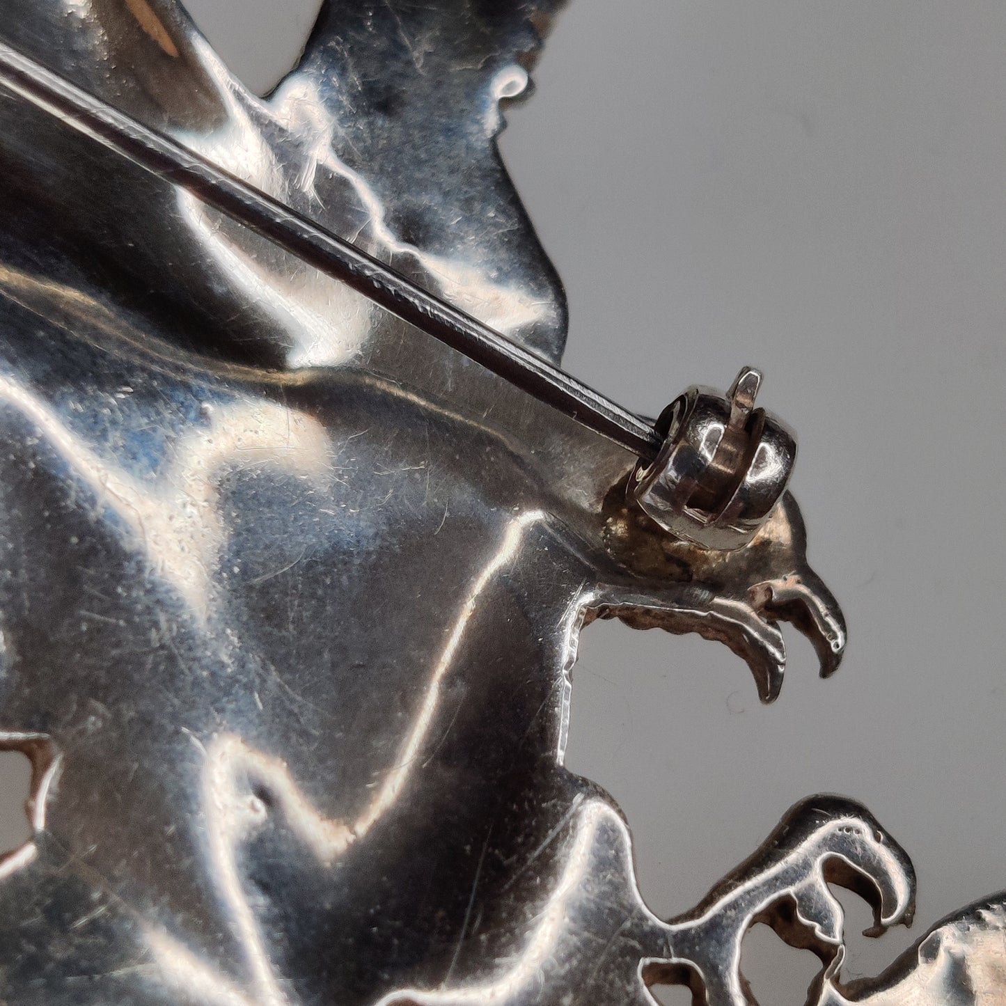 Vintage Silver Eagle Brooch