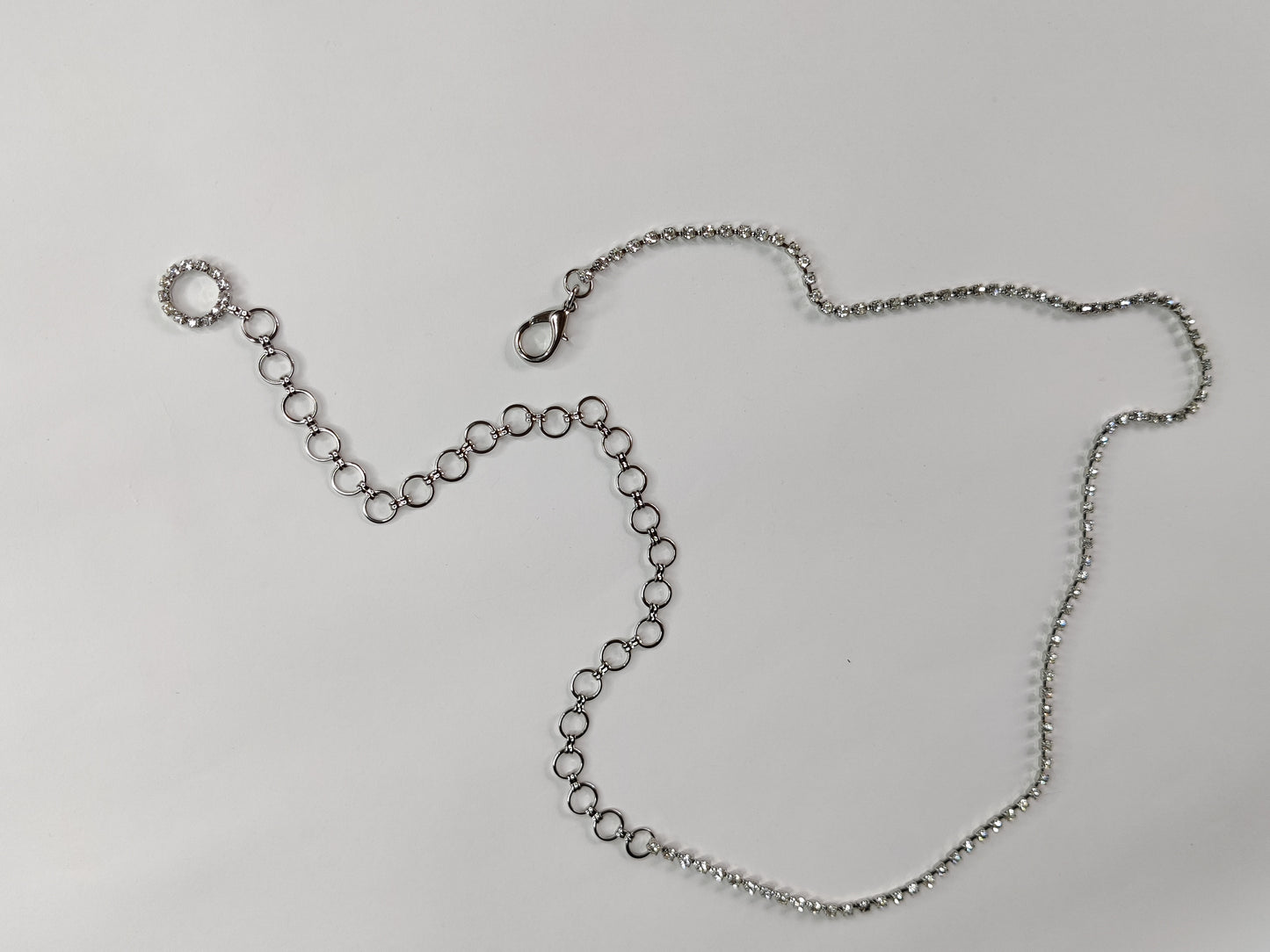 Vintage Diamante Chain Belt