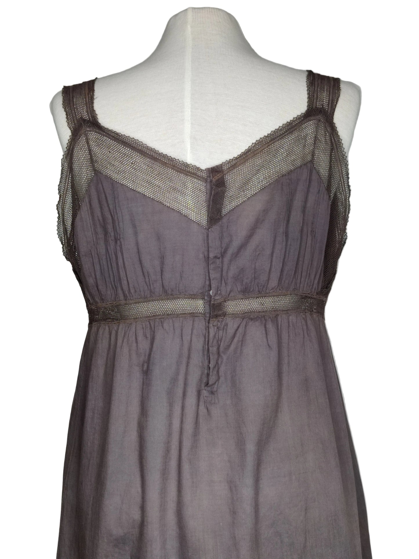 1920s Cotton Slip Dress