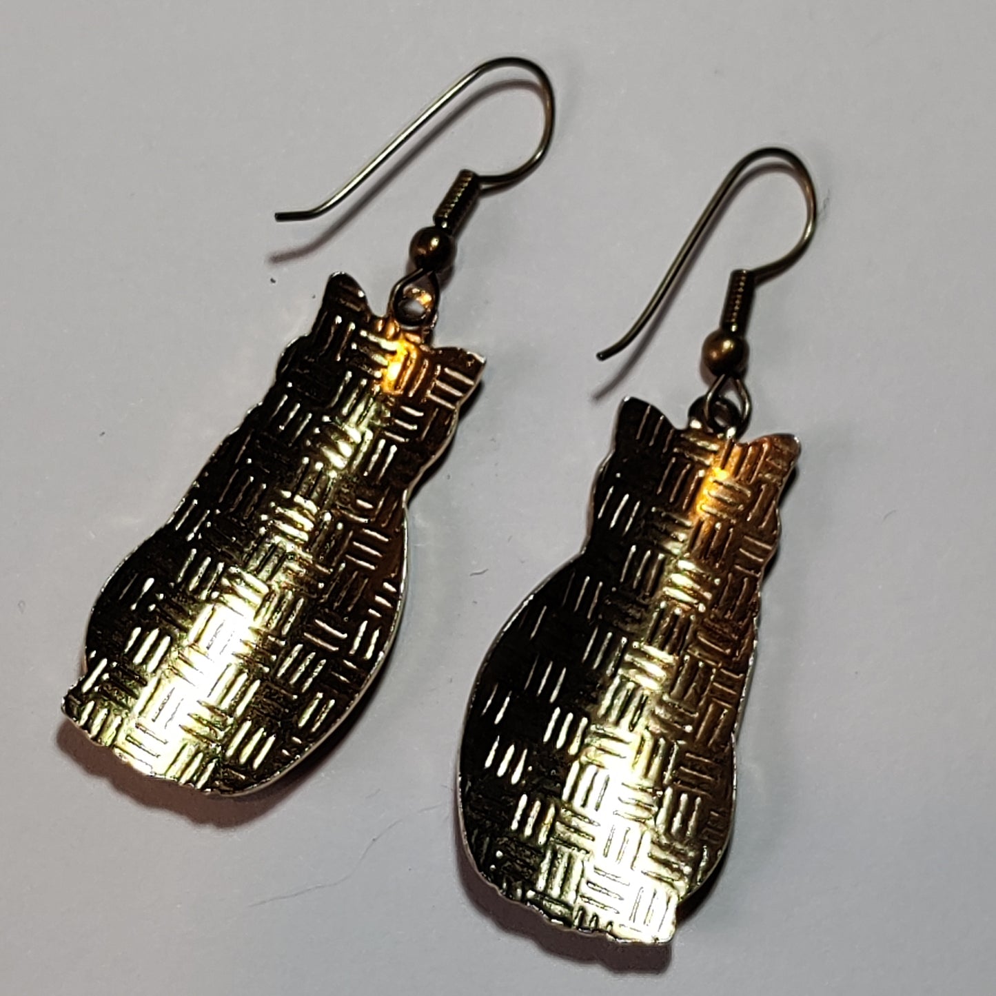 Vintage Cat Earrings