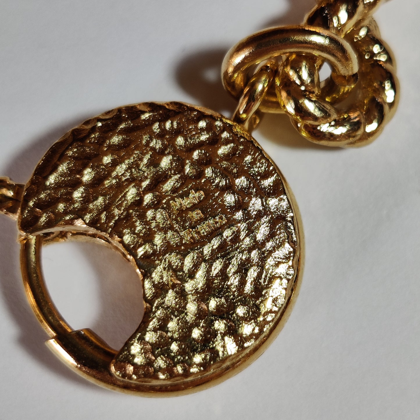 Vintage Ysl 1980s 'Braque Collection' Necklace