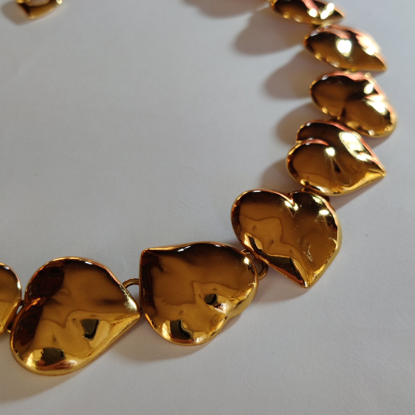Vintage Ysl Hearts Necklace