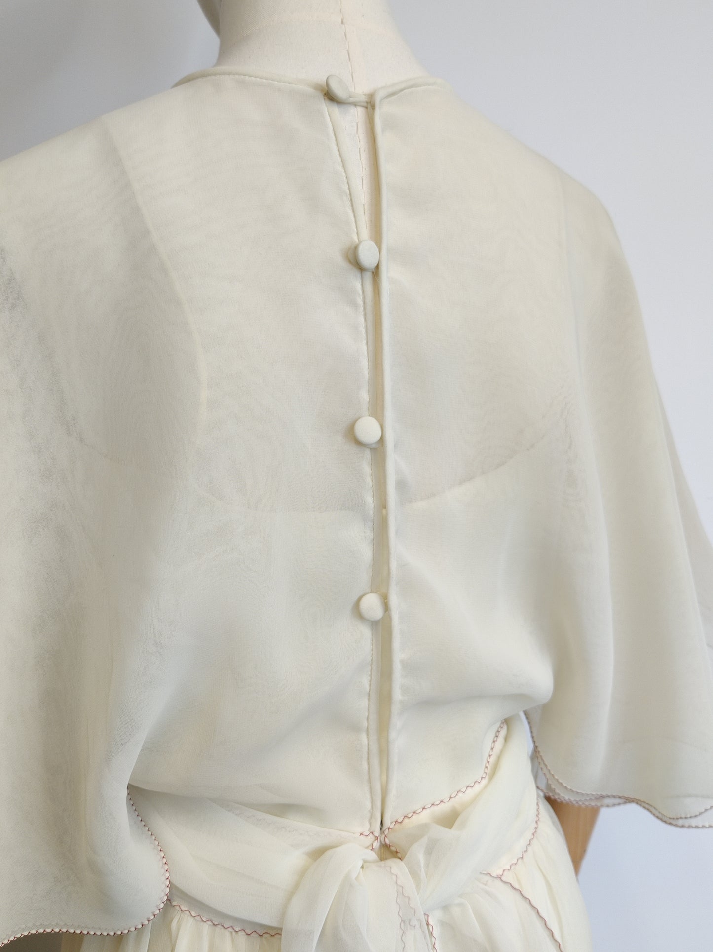 'Seashells' 1970s Maxi Dress attributed to Jean Varon