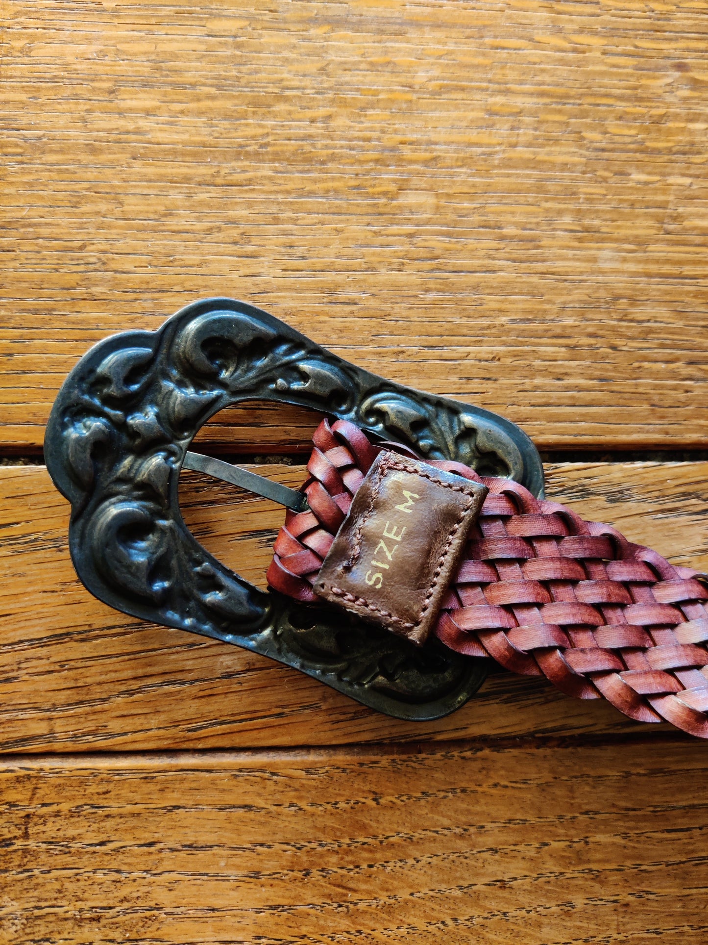 Vintage Leather/Coin Belt