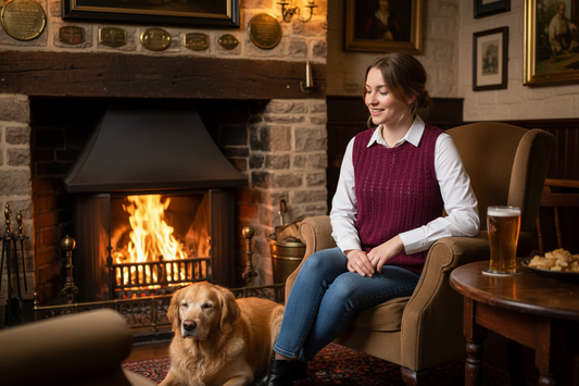 Vintage Knitted Slipover