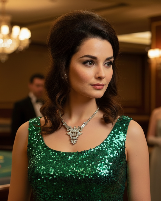 1960s Diamante Necklace