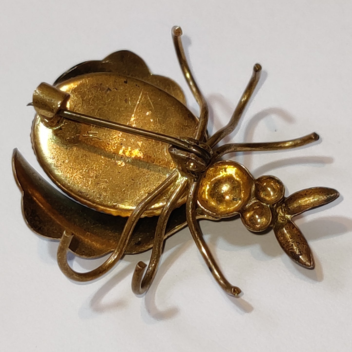 Vintage Beetle Brooch