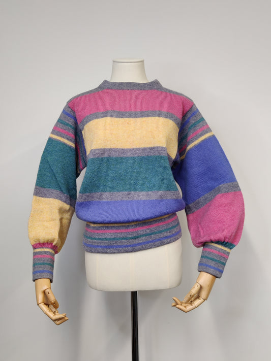Vintage Striped Jumper