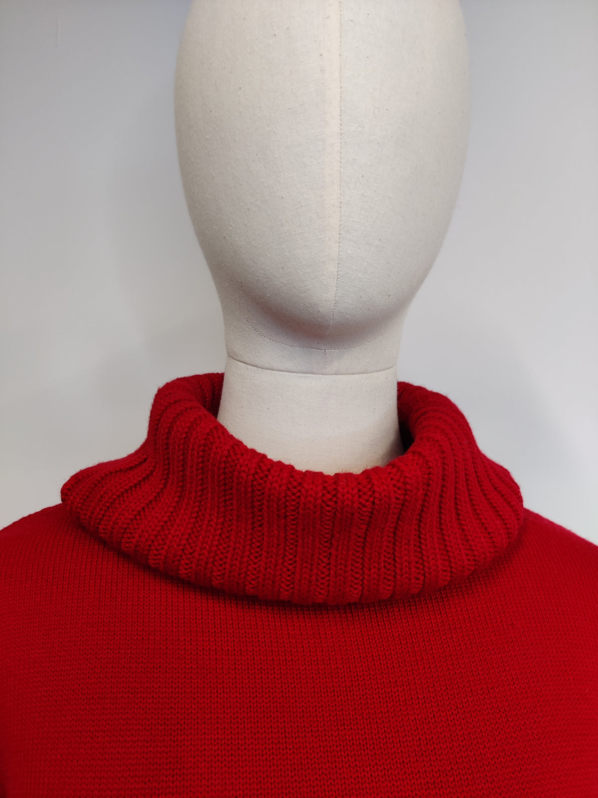 Olsen Vintage Wool Blend Roll Neck Jumper
