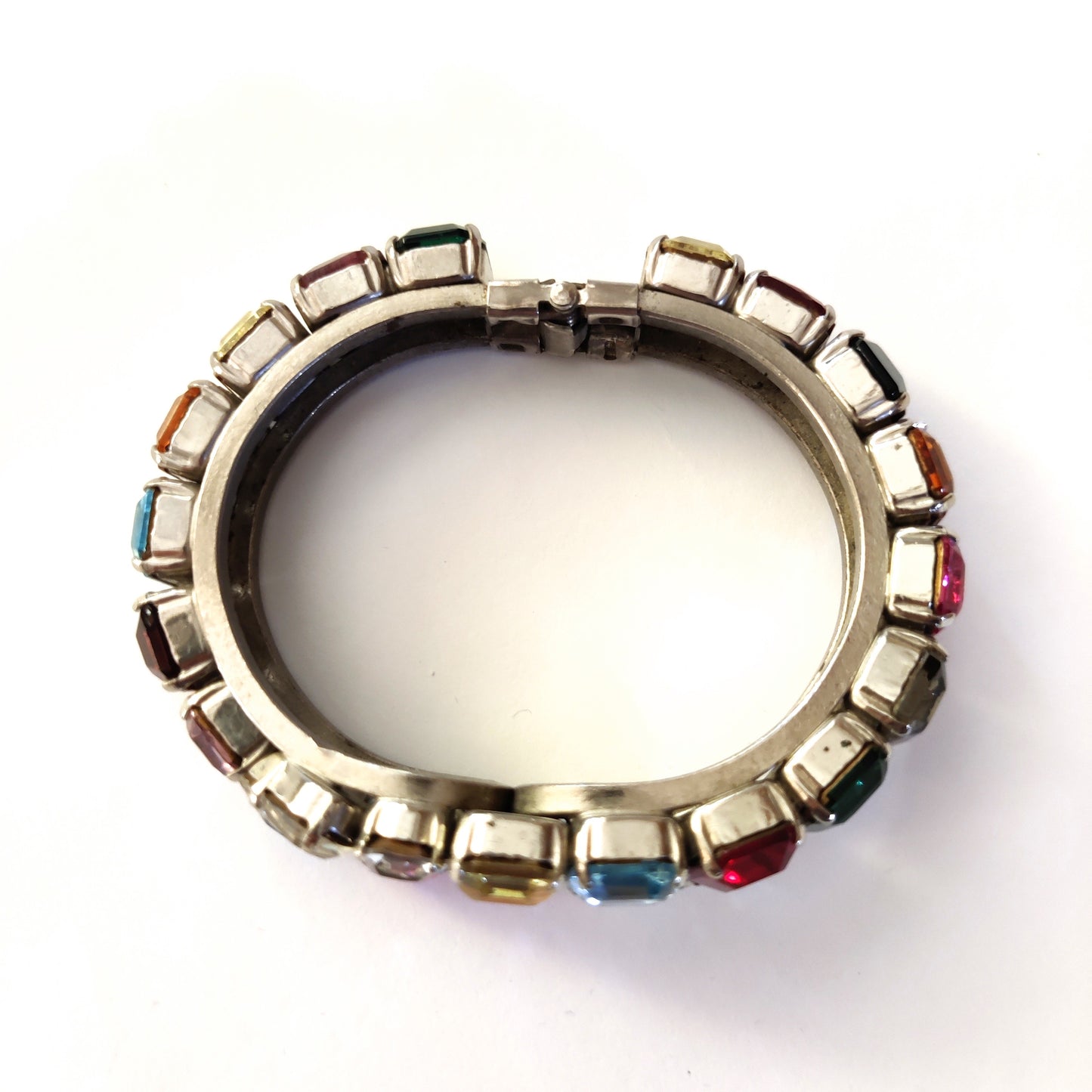Multicoloured Rhinestone Bangle