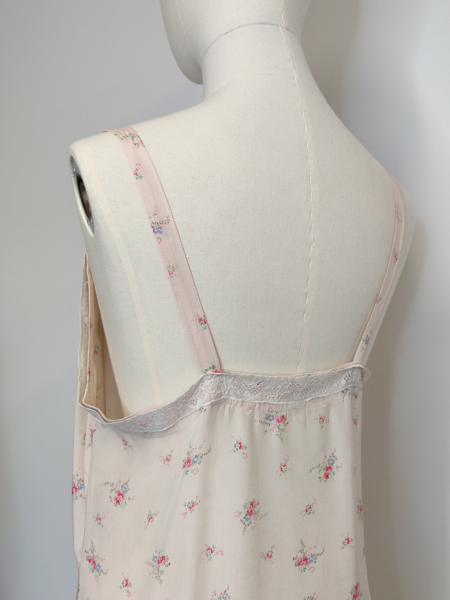 Vintage Floral Slip Dress