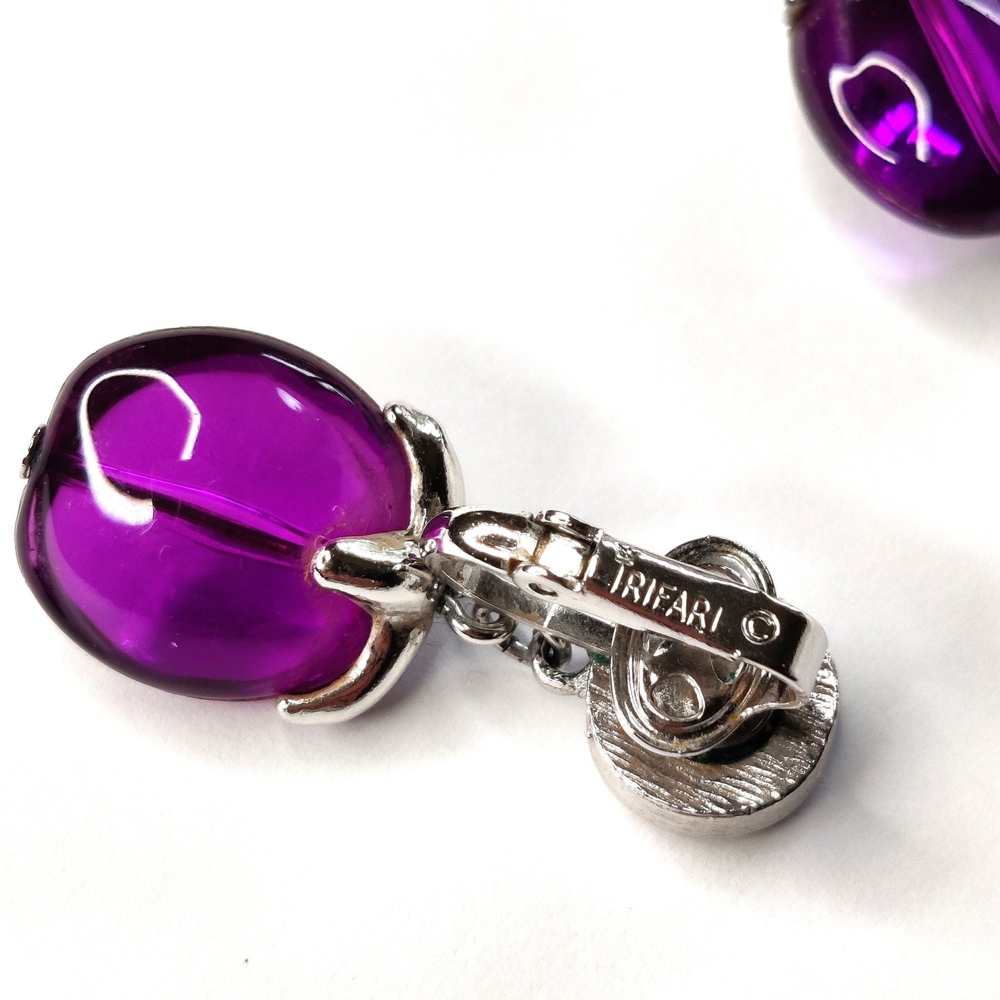 Trifari Clip Earrings