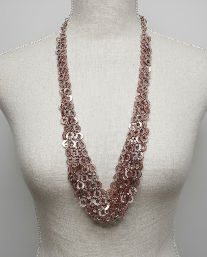 Shell Ring Necklace by Caroline