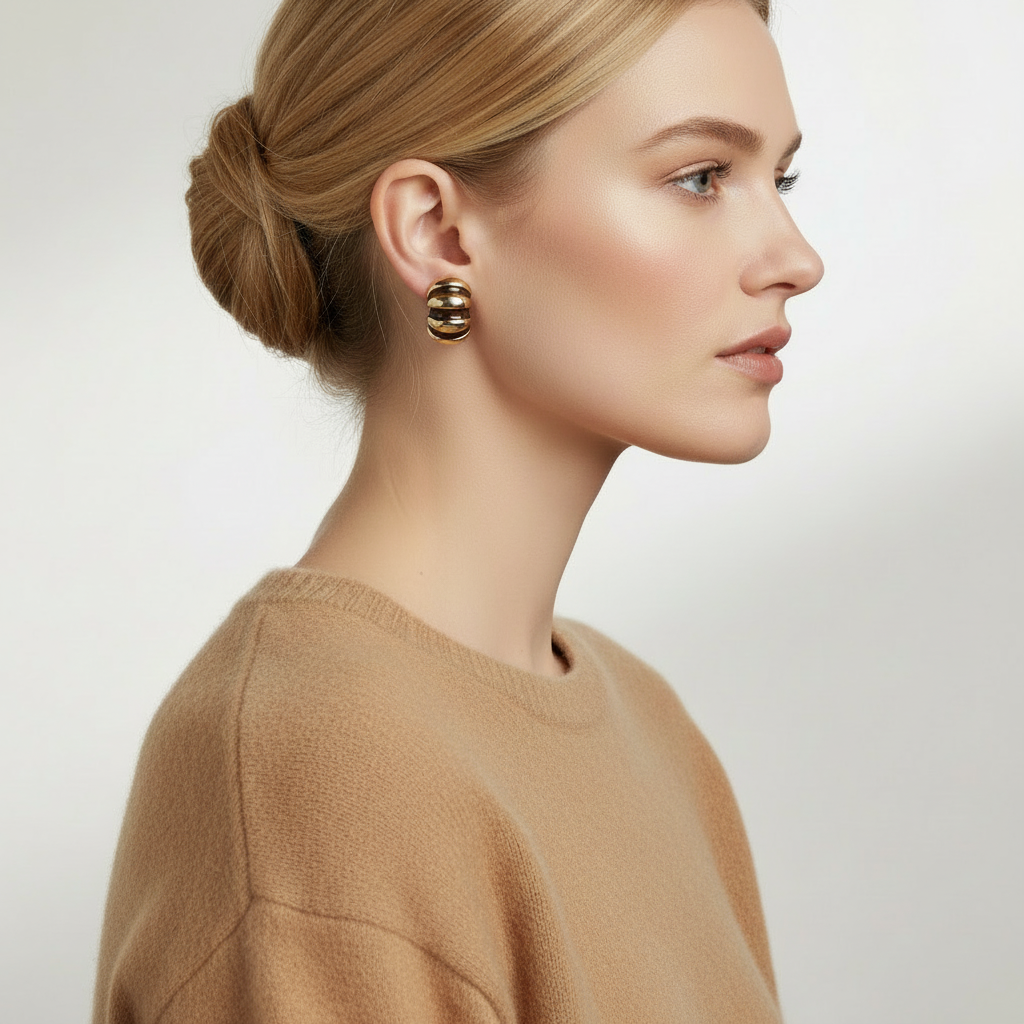 1980s Clip Earrings by Kenneth Jay Lane