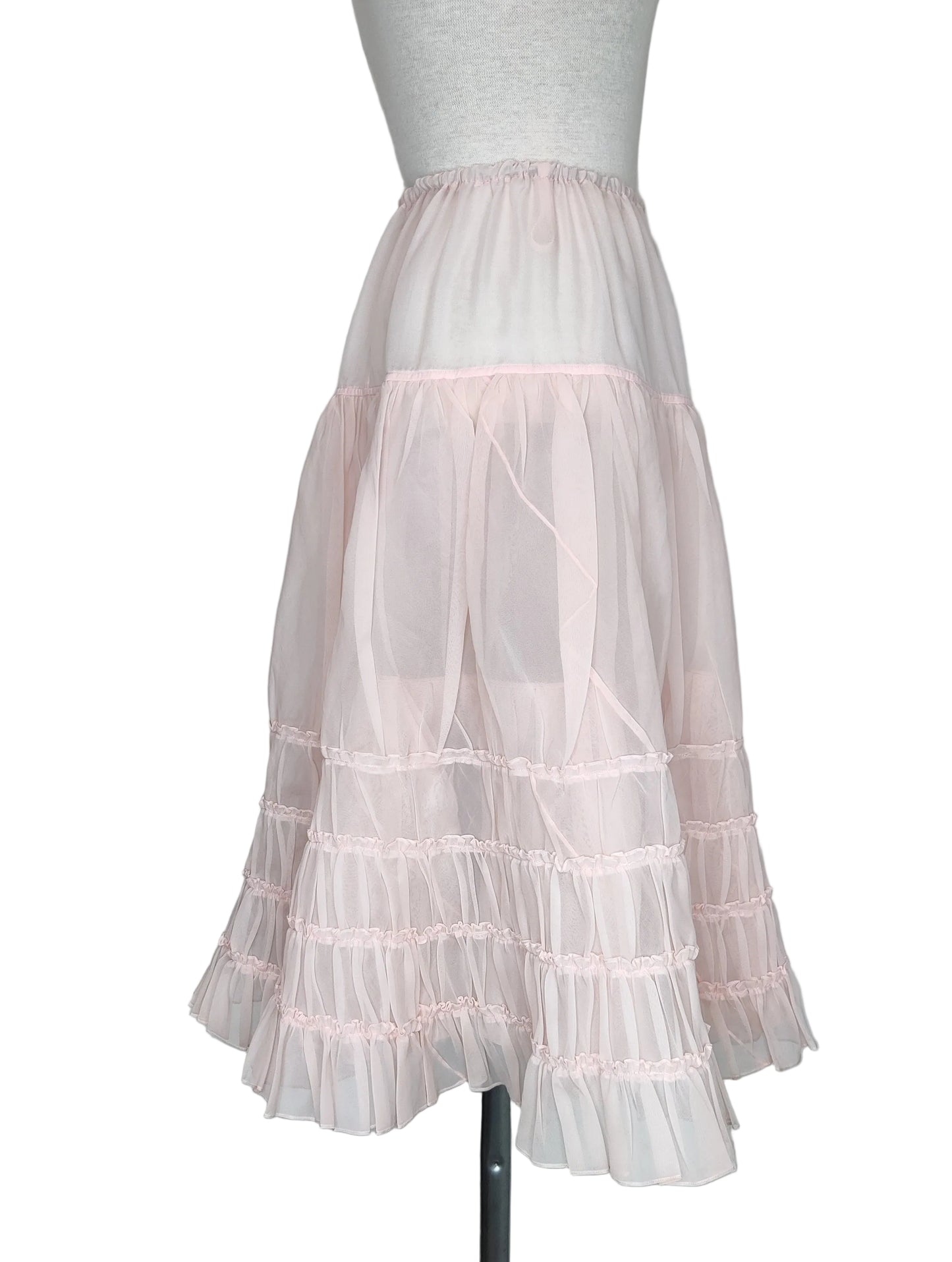 1950s Tiered Petticoat Skirt