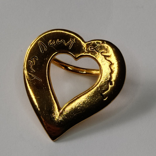 Vintage YSL Scarf Ring