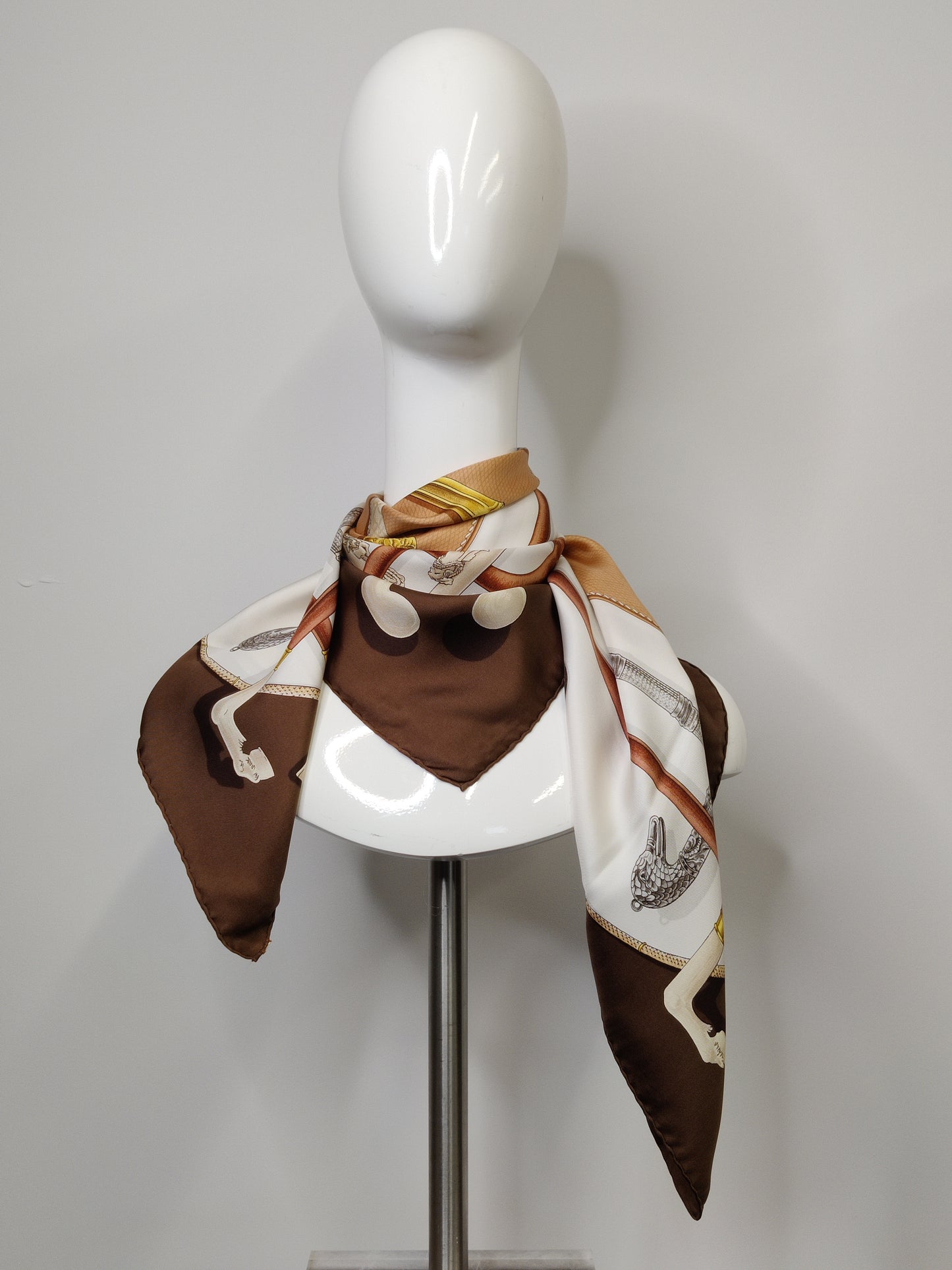 Hermes Silk Scarf