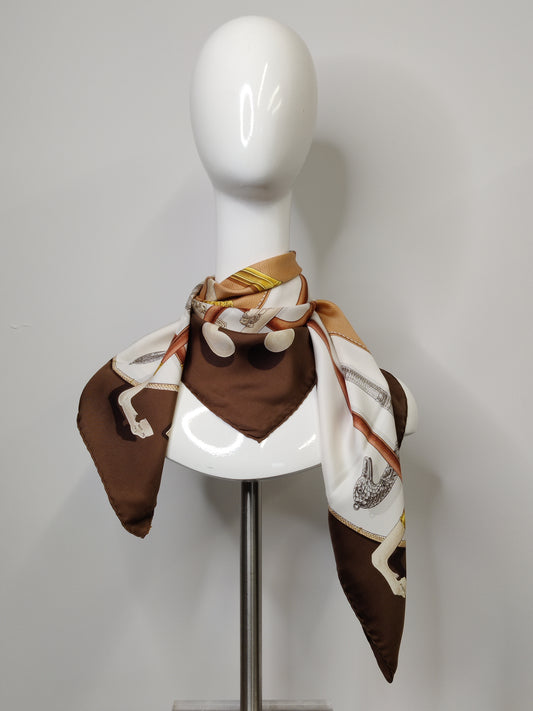 Hermes Silk Scarf