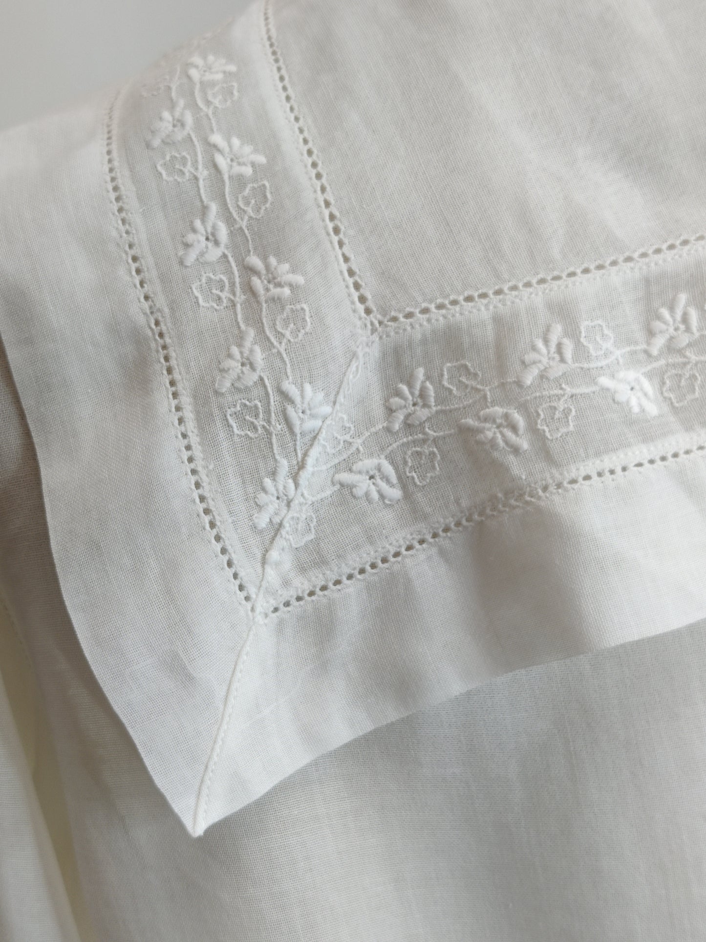 Antique Whitework Embroidered Blouse