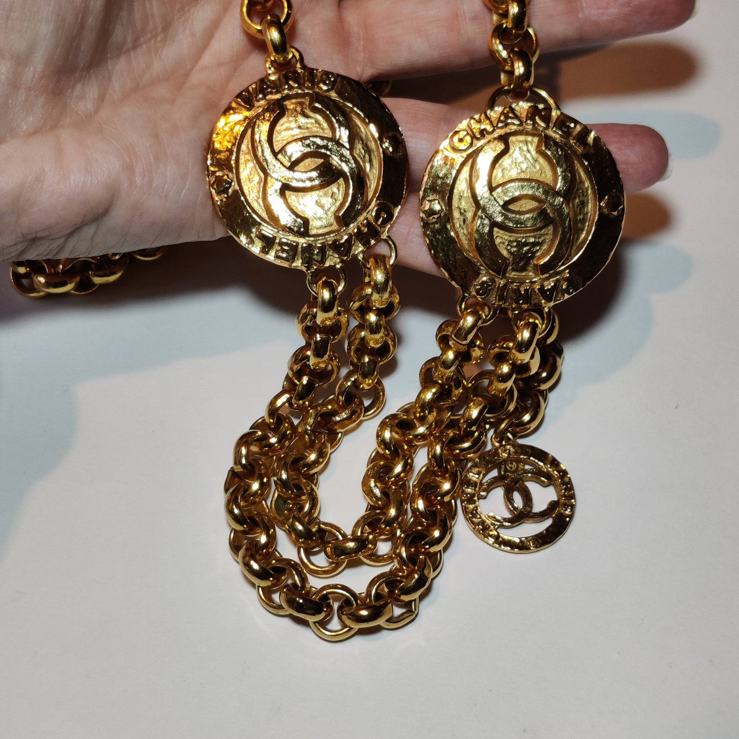 Vintage Chanel Chain Belt