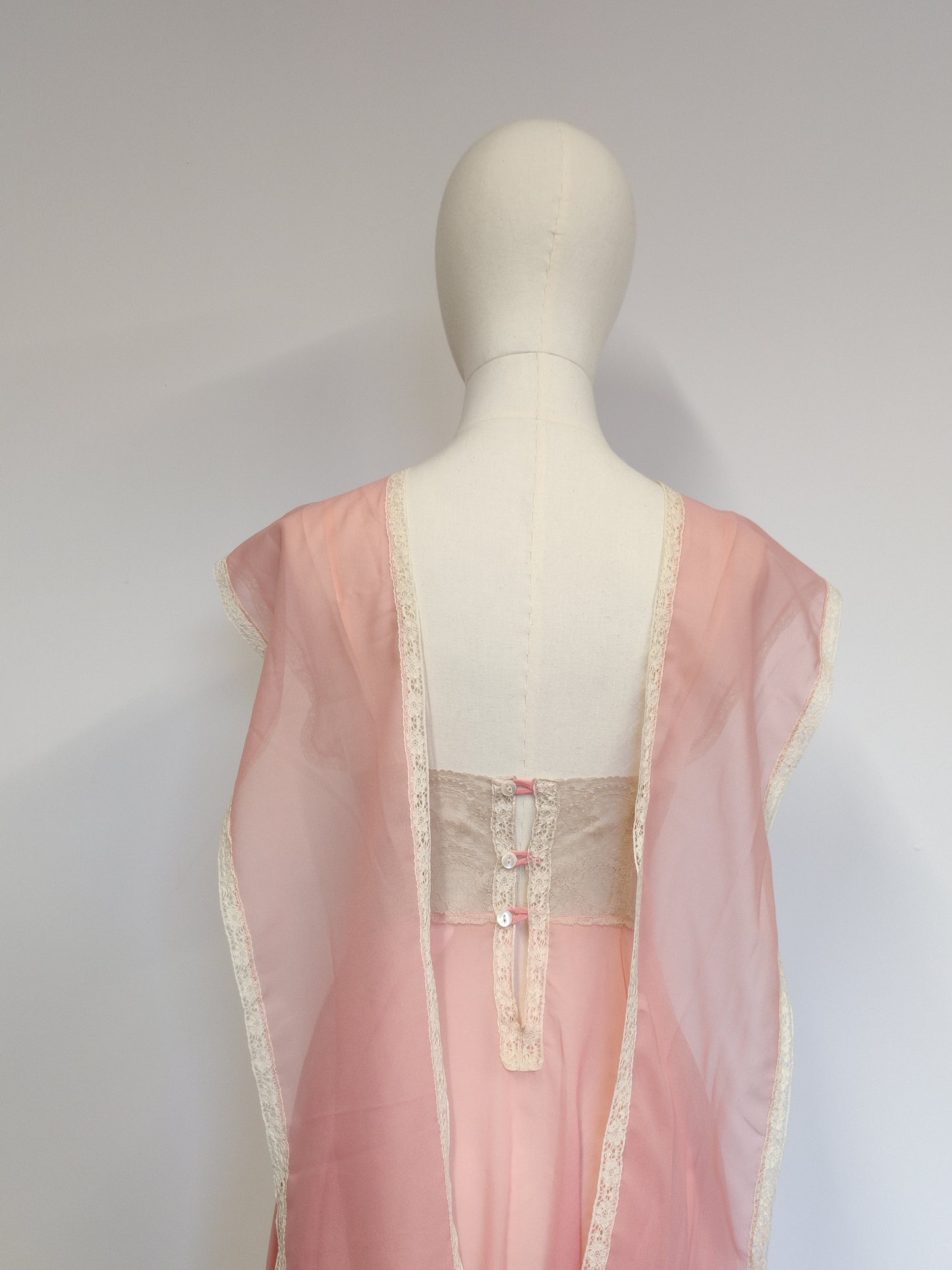 Vintage Janet Reger Nightdress and Gown Set