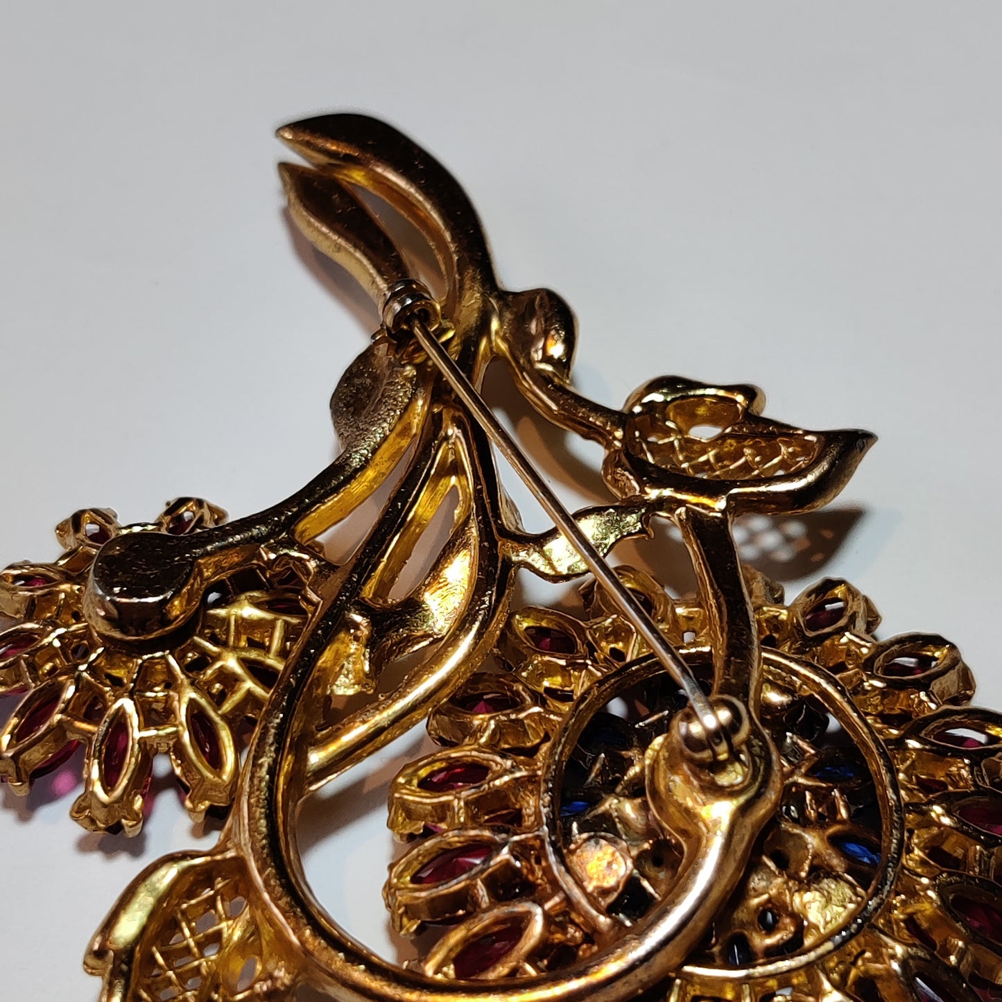 Large Floral Brooch