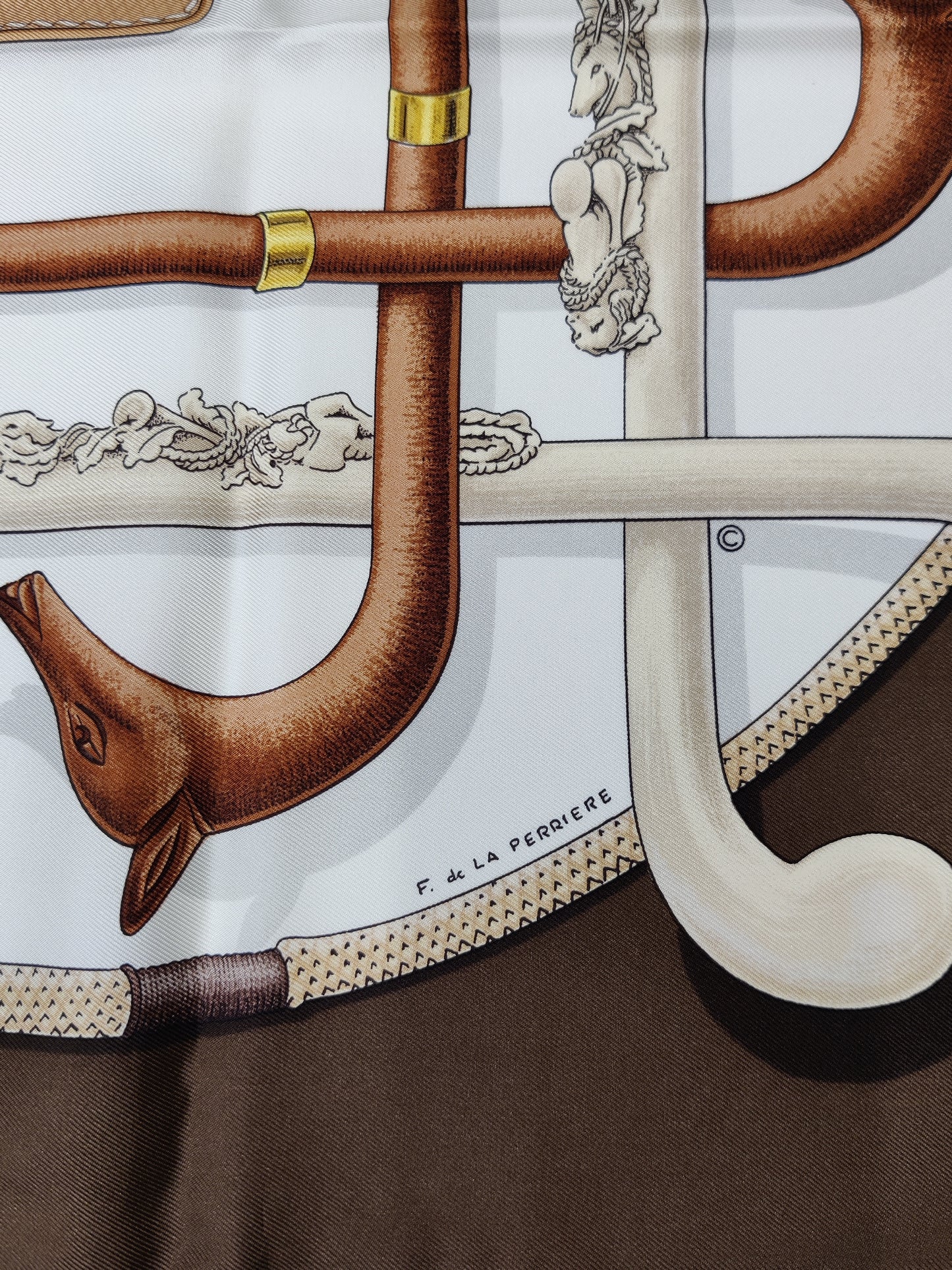 Hermes Silk Scarf