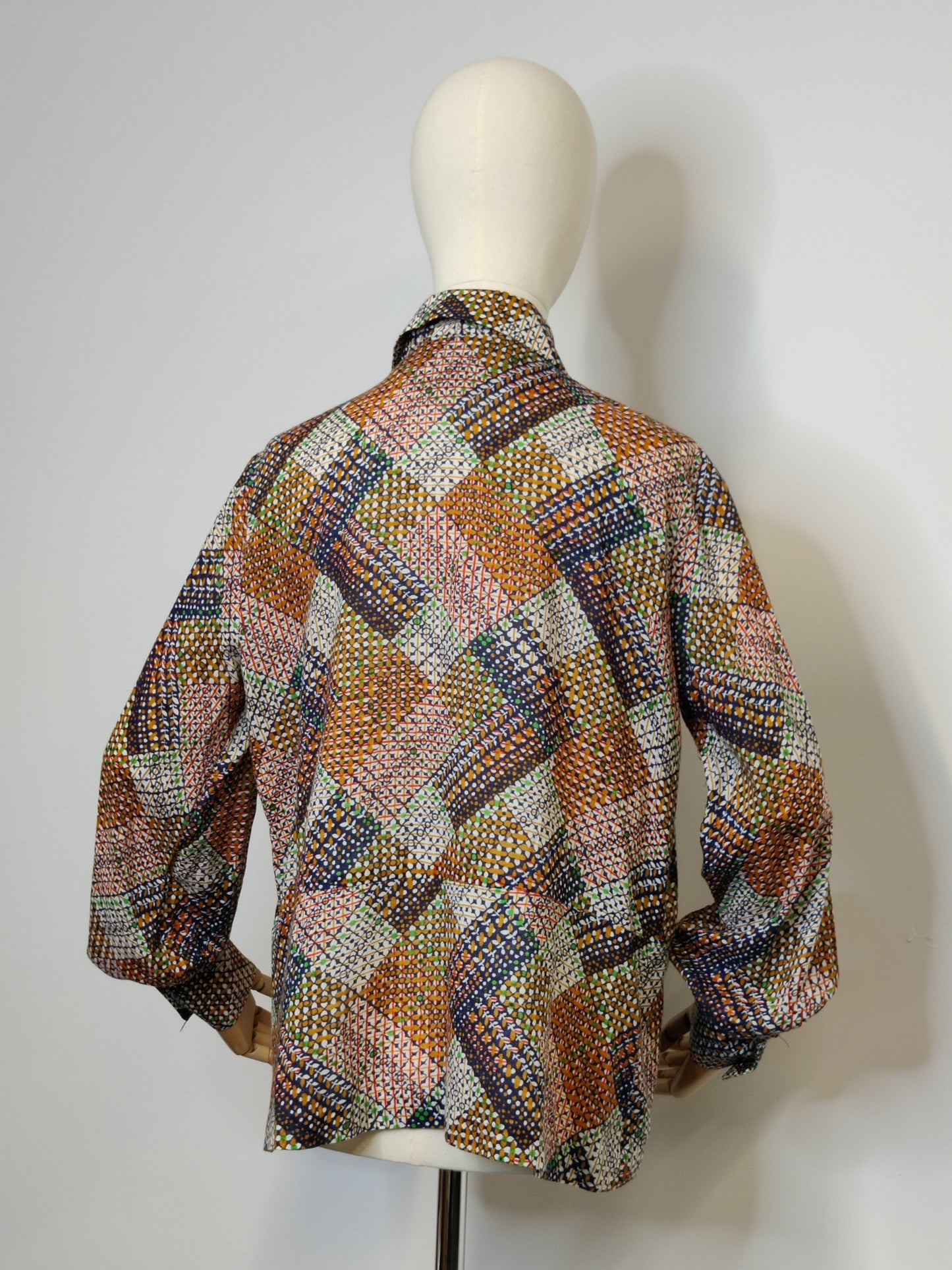 1970s Patterned Shirt/Blouse