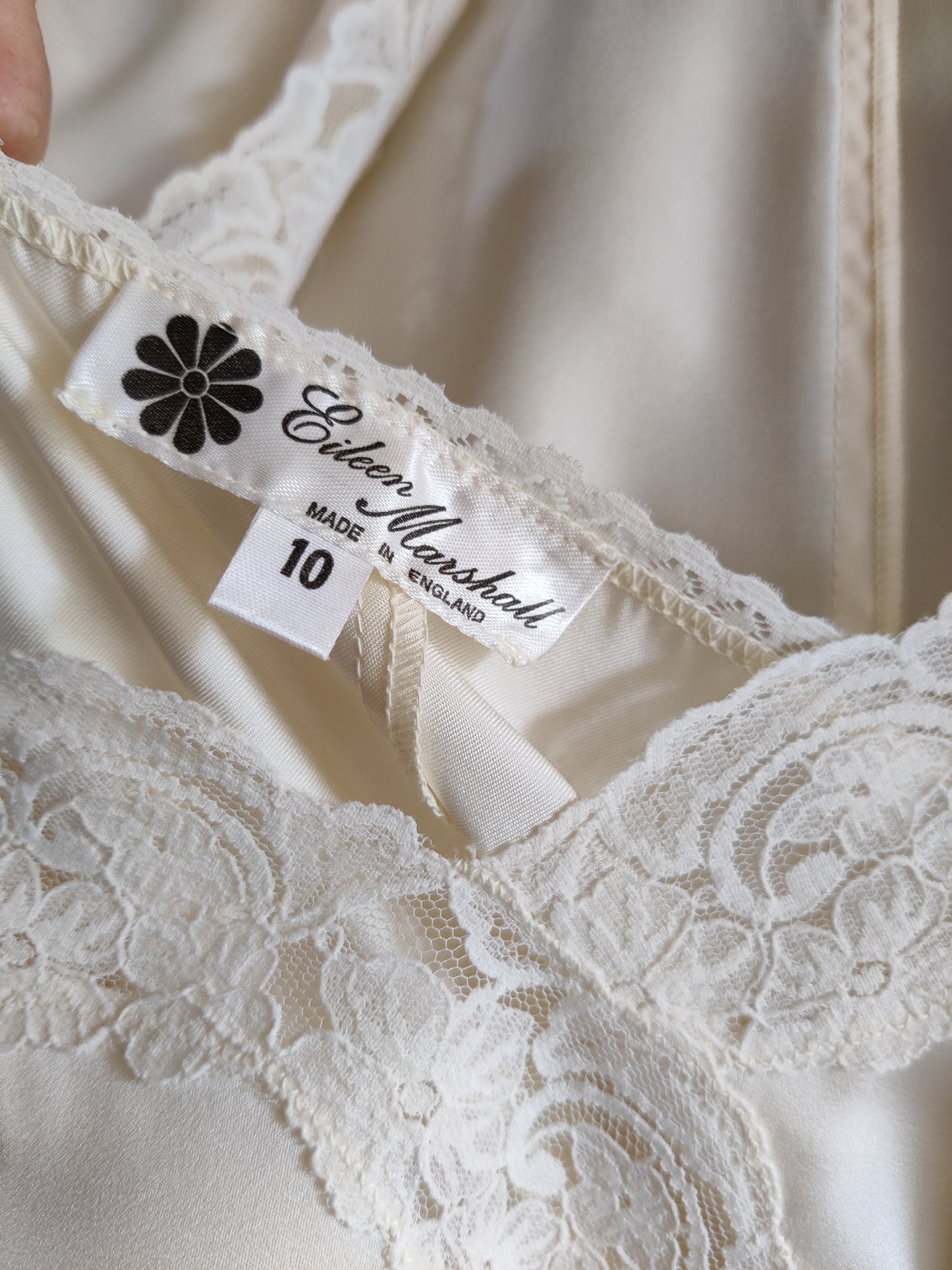 Vintage Eileen Marshall Nightdress and Dressing Gown Set