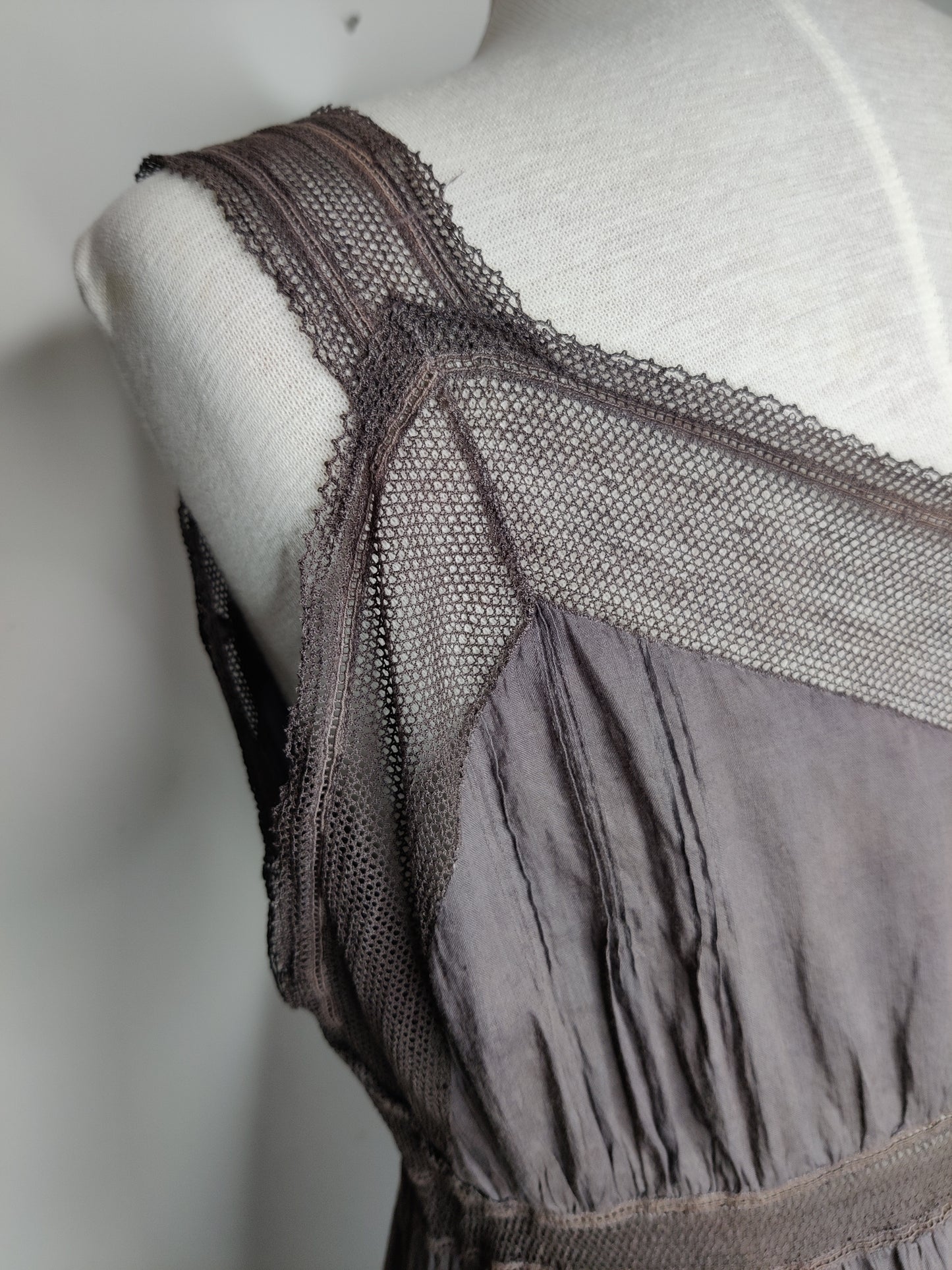 1920s Cotton Slip Dress