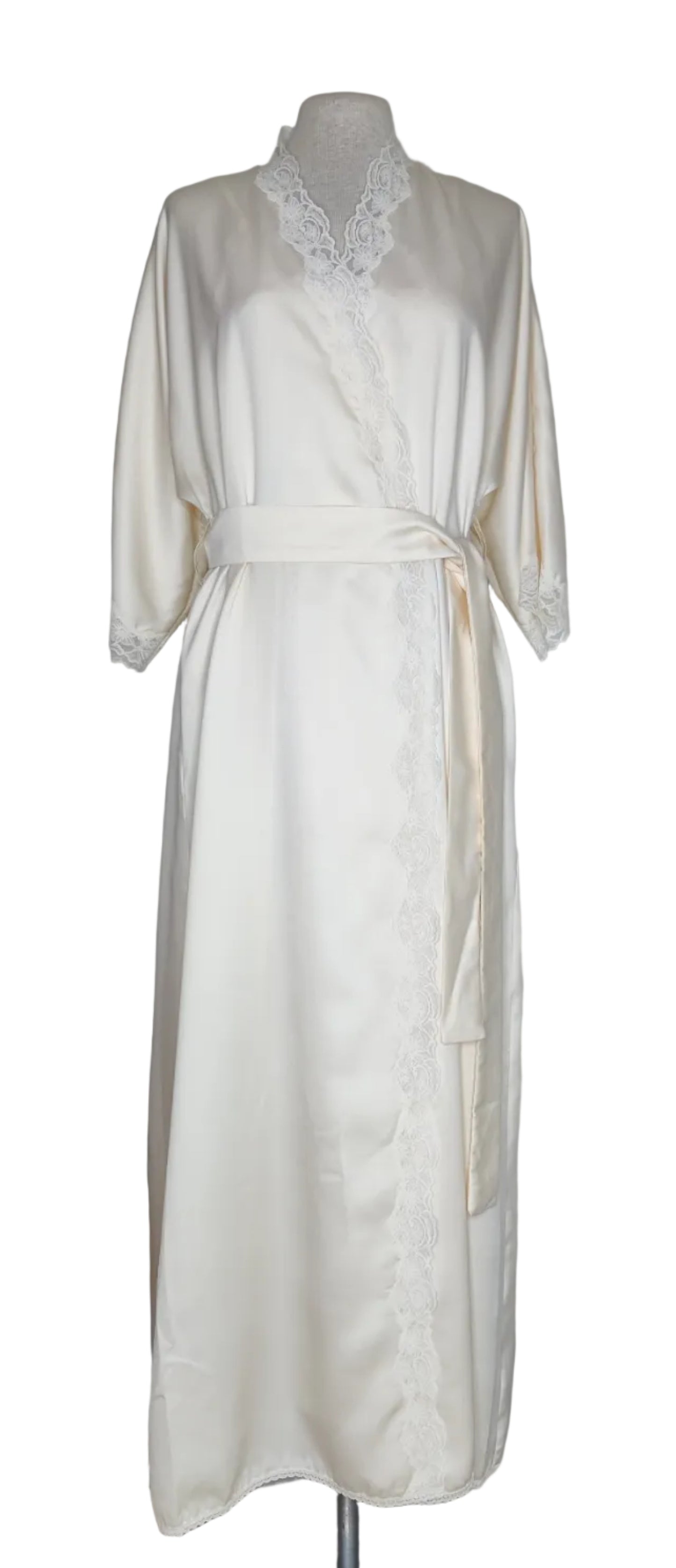 Vintage Eileen Marshall Nightdress and Dressing Gown Set