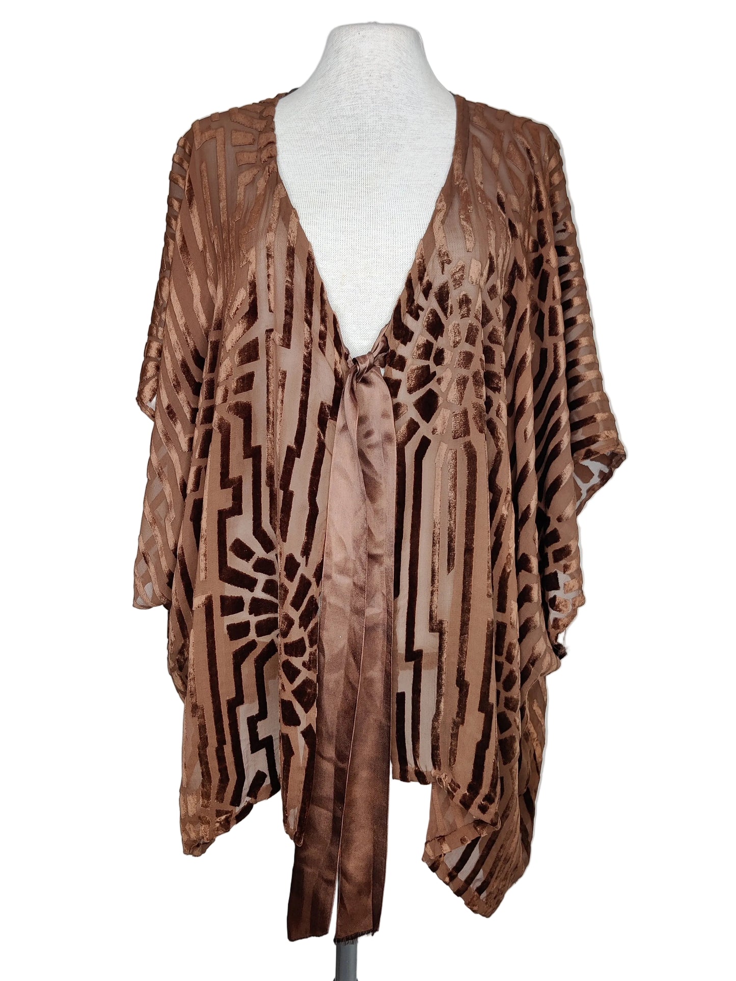 1920s Art Deco Devoiré Jacket