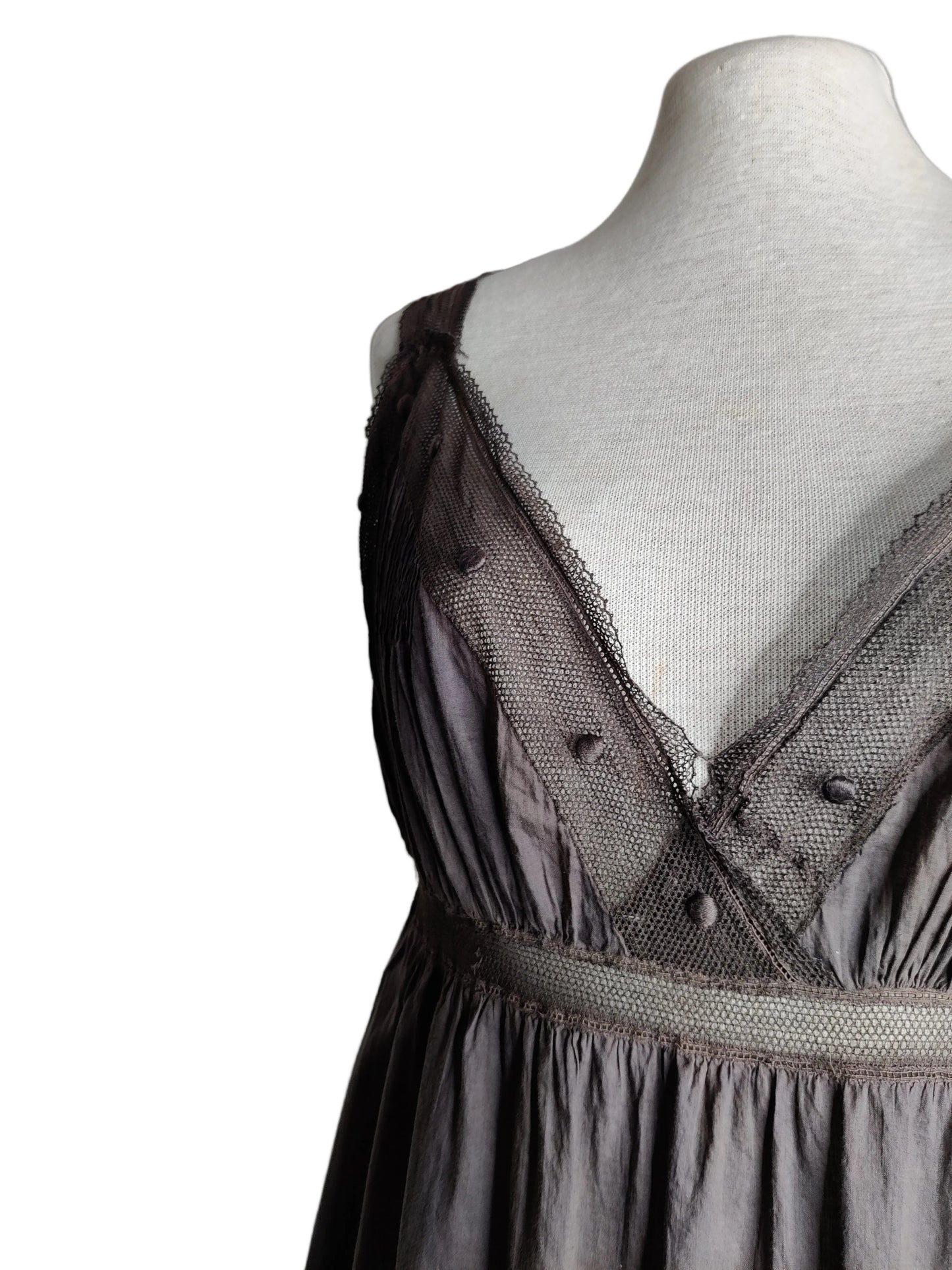 1920s Cotton Slip Dress
