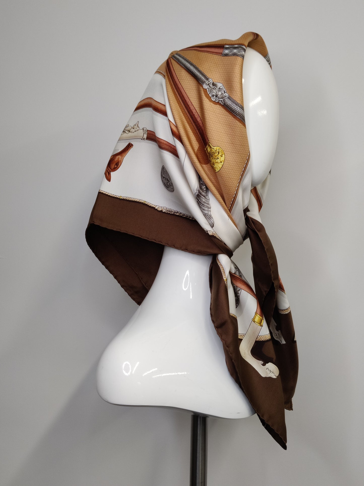 Hermes Silk Scarf