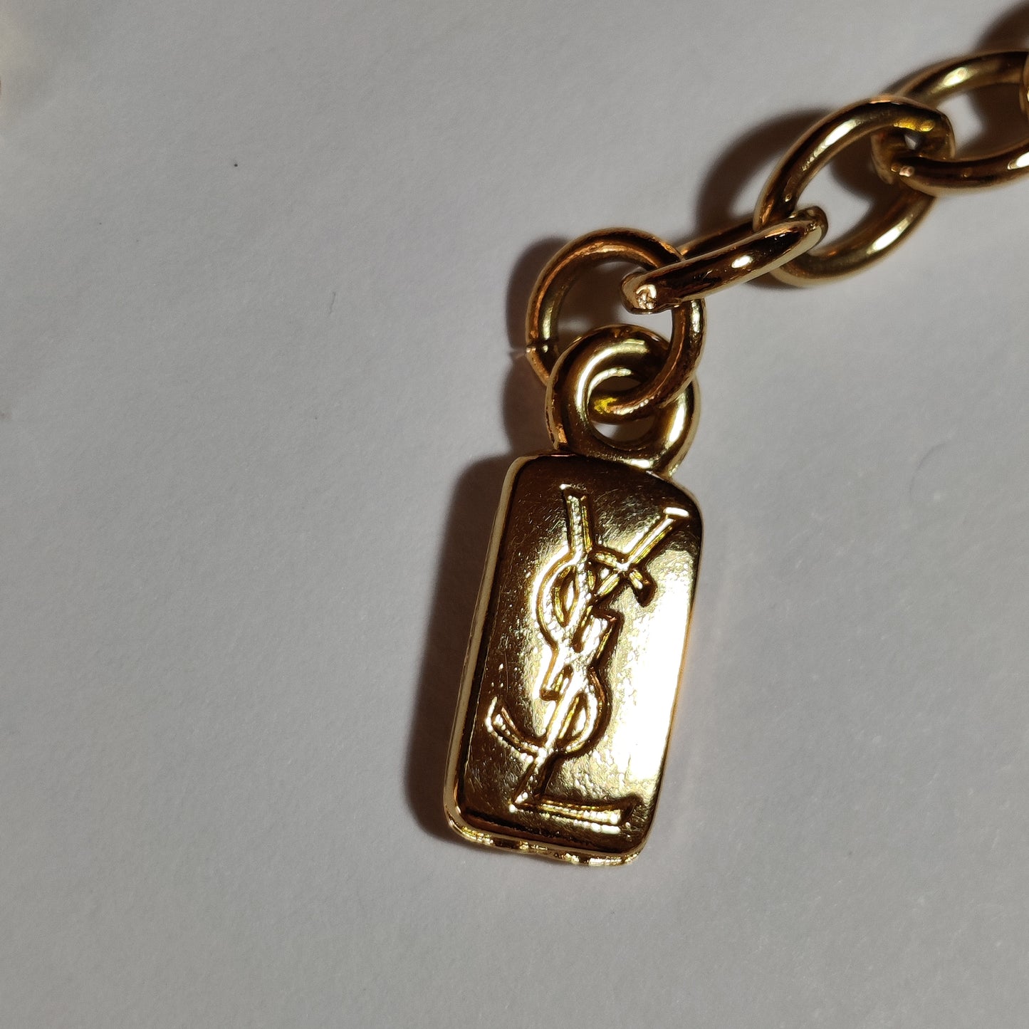 Vintage Ysl 1980s 'Braque Collection' Necklace