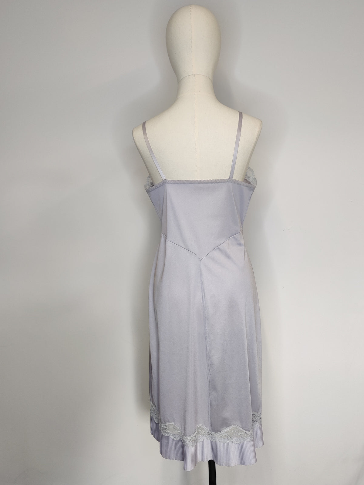 1960s Dove Grey Slip