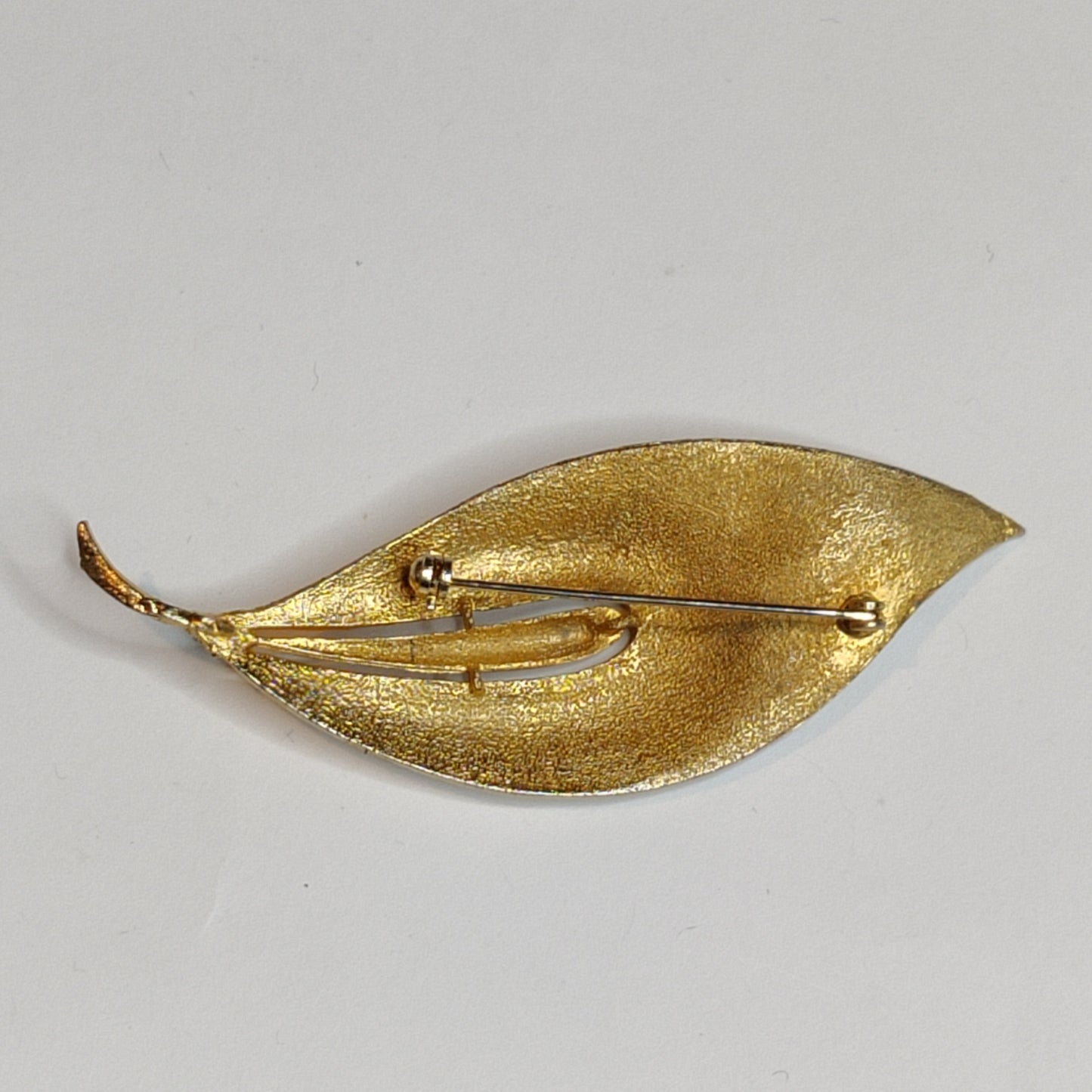 1960s Leaf Brooch