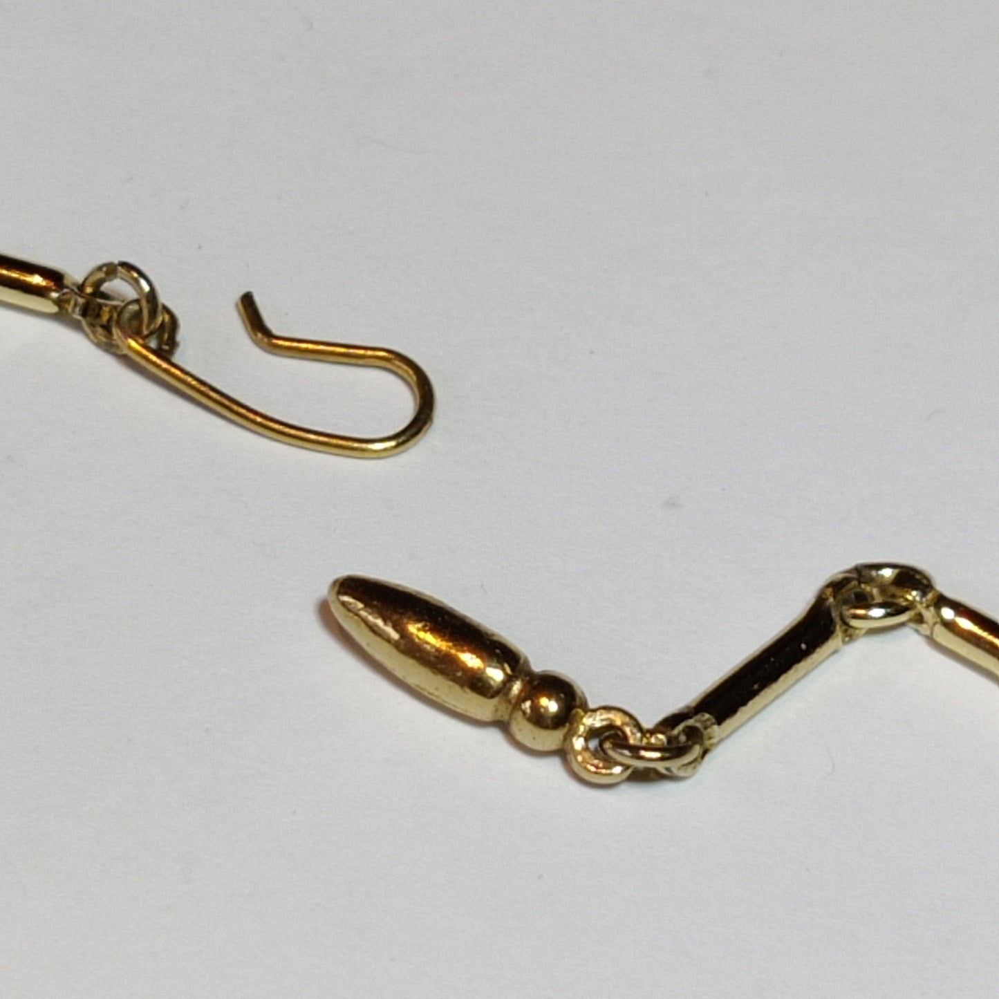 1960s Green Floral Necklace