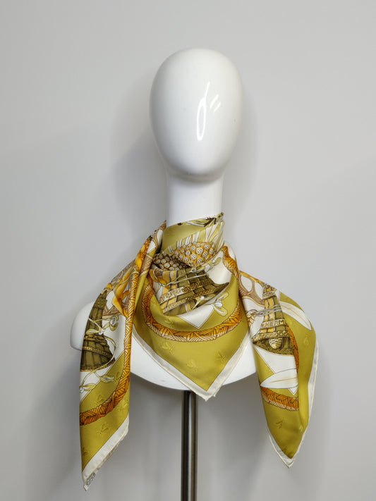 Hermes Silk Scarf
