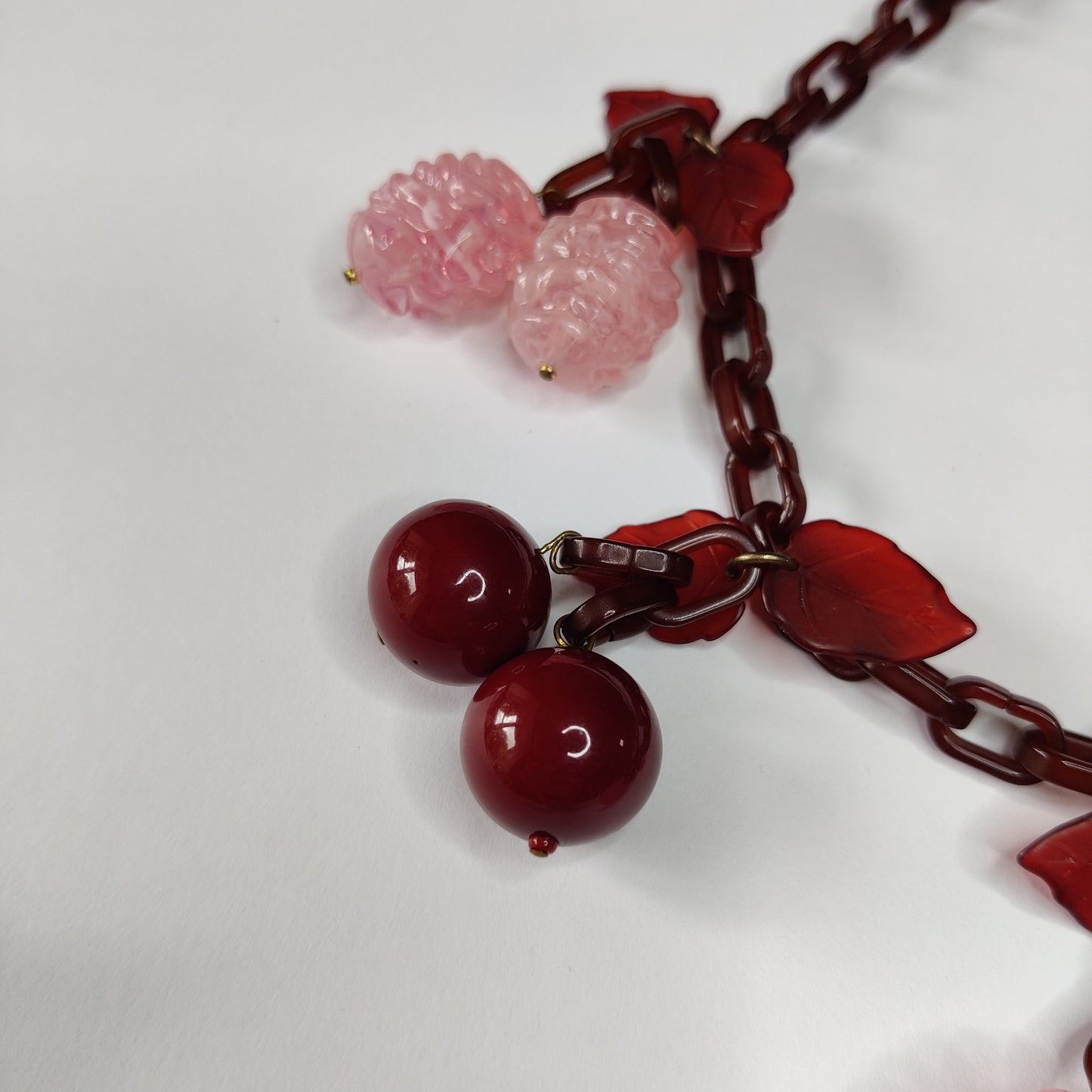 Vintage Fruit Necklace