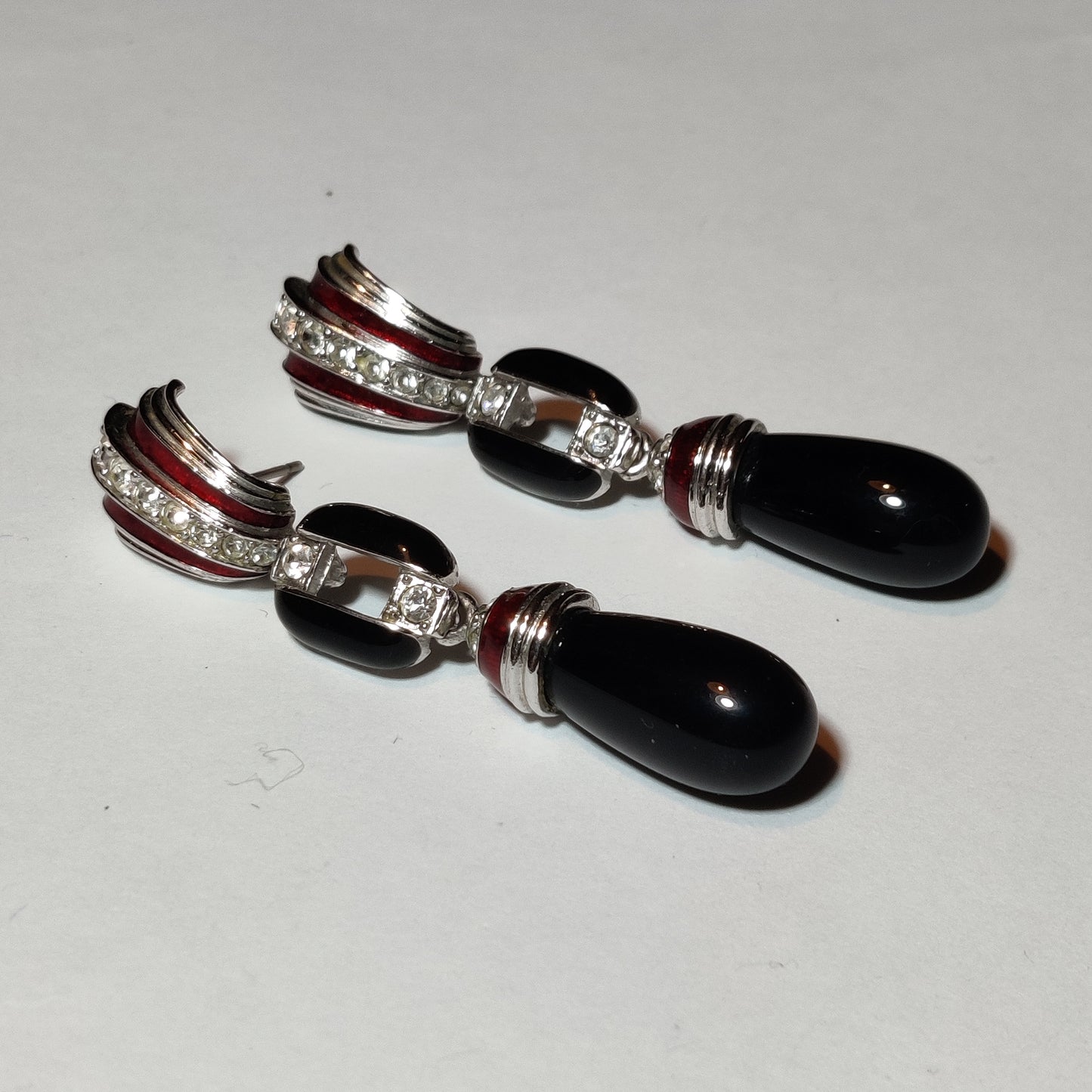 1980s Art Deco Style Earrings