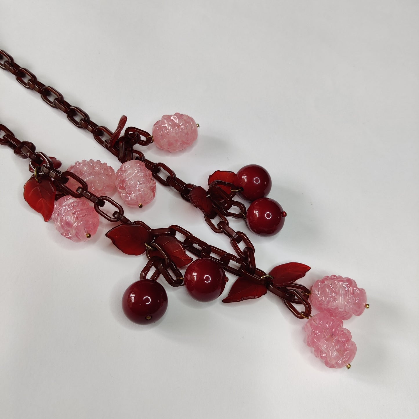 Vintage Fruit Necklace