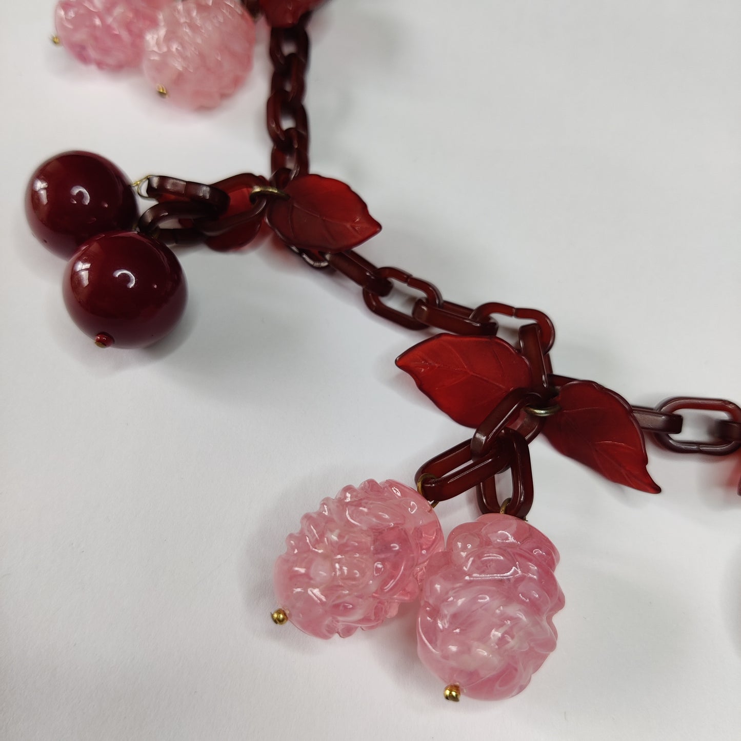 Vintage Fruit Necklace