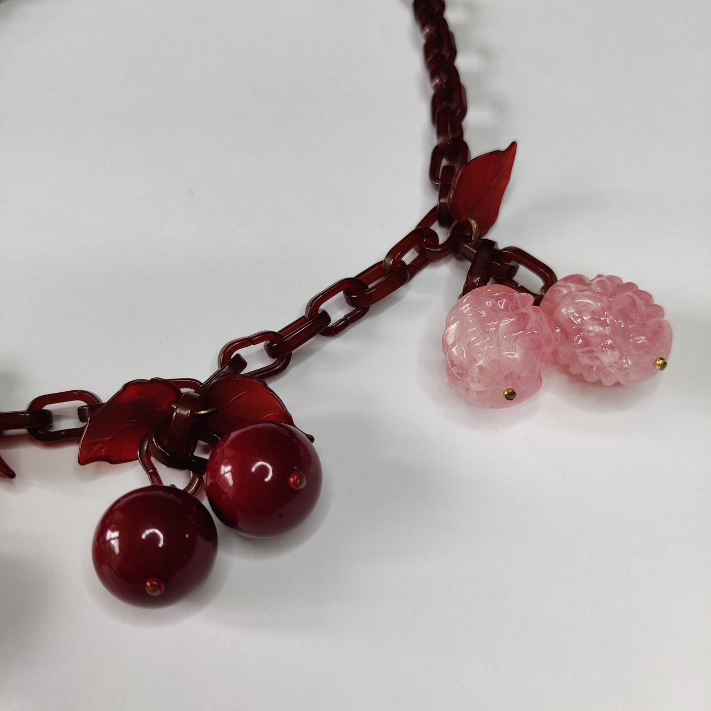 Vintage Fruit Necklace