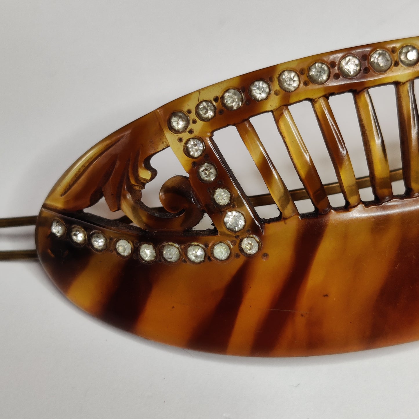 Blackbird Art Deco Barrette