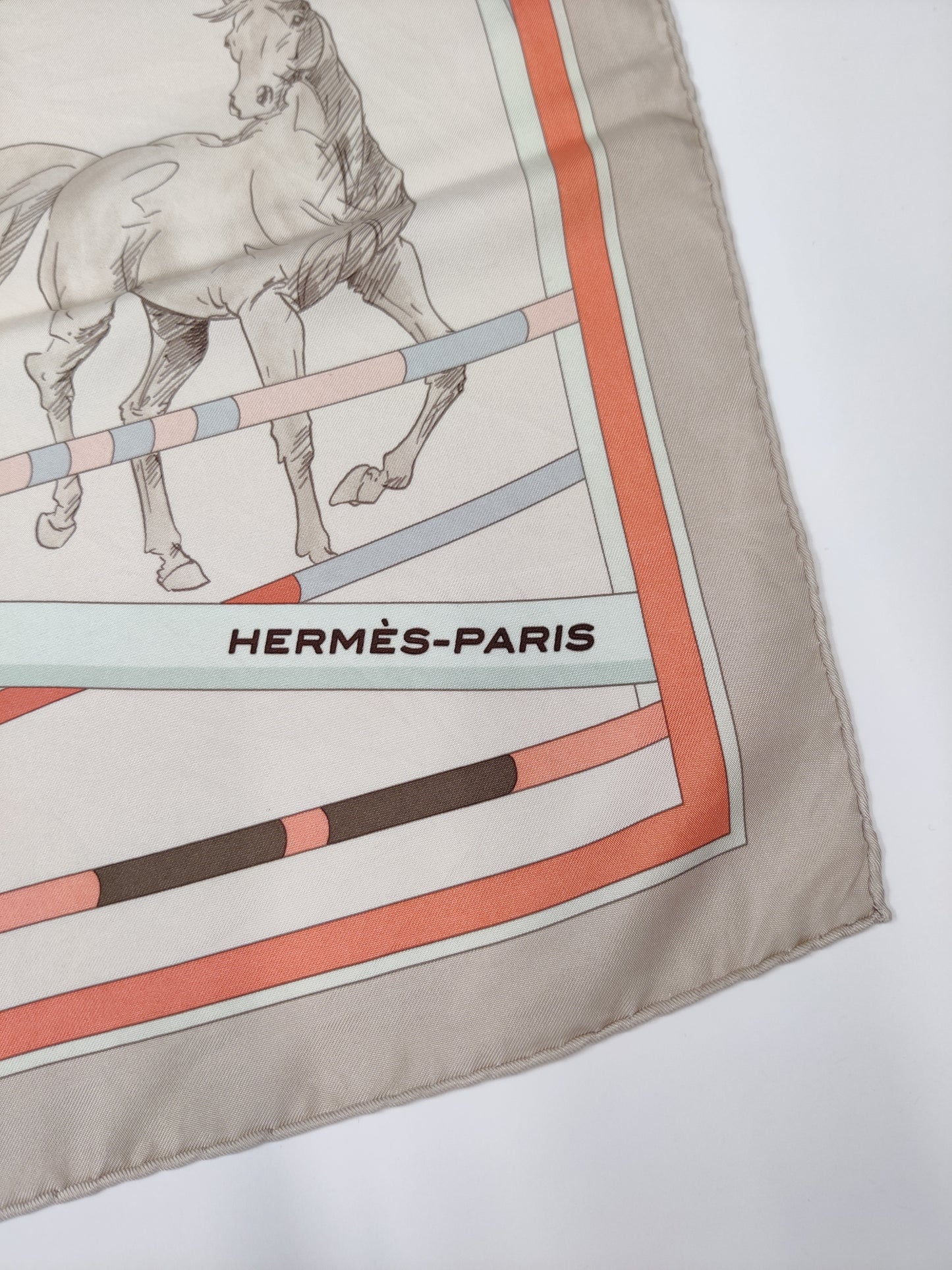 Hermes Silk Scarf